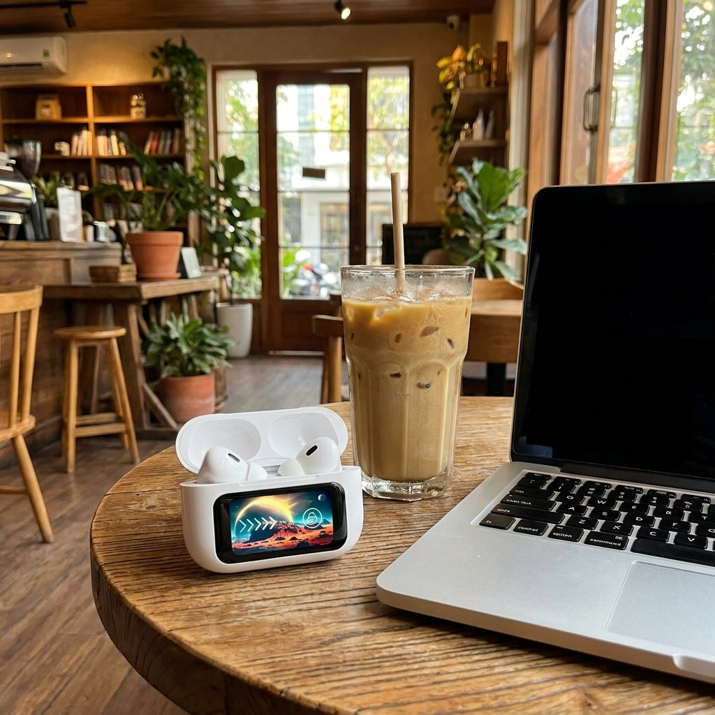 A9 Pro LCD Screen AirPods