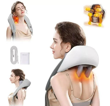 Electric neck and shoulder massager